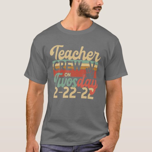 先生クルー2022年2月22日N Tシャツ (正面)