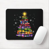 先生クレヨンクリスマスツリーライツズ生徒学校 マウスパッド (マウス)