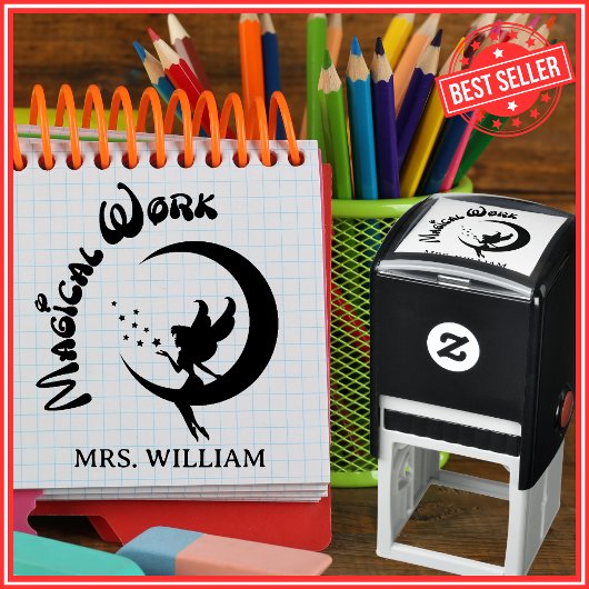 先生グッドジョブ賛美採点勇気付けられる セルフインキングスタンプ