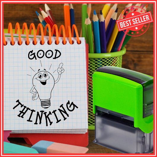 先生グッドジョブ賛美採点勇気付けられる セルフインキングスタンプ