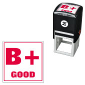 先生グレーディングスタンプ： B+、GOOD セルフインキングスタンプ (インサイチュ)