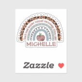 先生コアバリュー虹 シール (シート)