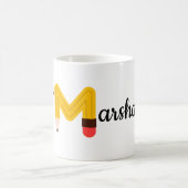 先生コーヒーマパーソナライズされたグ、名前、 コーヒーマグカップ (中央)