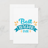 先生サンキューカードデザイン サンキューカード (正面/裏面)