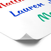 先生サンキューポスター ポスター (角)