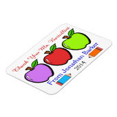 先生サンキューマグネット マグネット (左側)