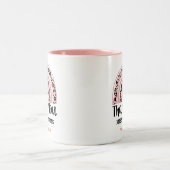 先生サンキューレインボー ツートーンマグカップ (中央)