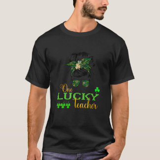 先生サントパトリックの日2022かわいいワンルーッキー Tシャツ