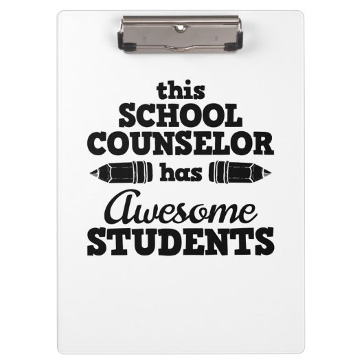 先生スクールカウンセラー クリップボード (正面)