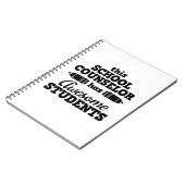 先生スクールカウンセラー ノートブック (左側)