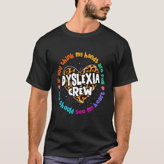 先生スクールサポート読ズ失読部隊Ther Tシャツ (正面)
