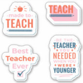 先生ステッカーパック1 シール (正面)