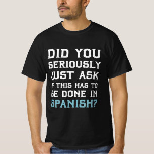 先生スペインのの贈り物 Tシャツ