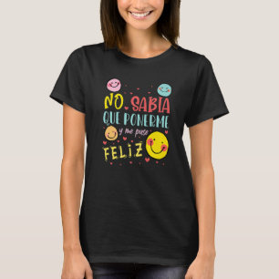 先生スペインのマエストララテンアメリカ系女性バイカルビルリンガ Tシャツ