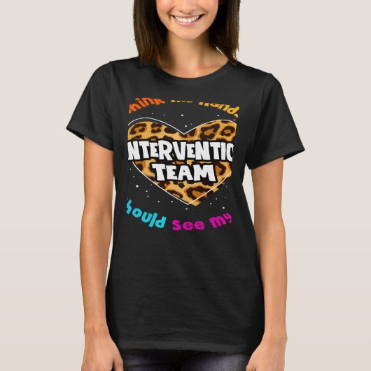 先生スペシャリスト分隊パラ介入チームLe Tシャツ (正面)