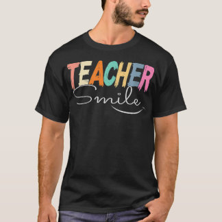 先生スマイル、先生ライフ、幼稚園先生P Tシャツ