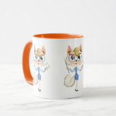 先生スーパーヒーロかわいらしーズコンボマググ マグカップ (正面左)