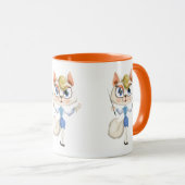 先生スーパーヒーロかわいらしーズコンボマググ マグカップ (正面右)