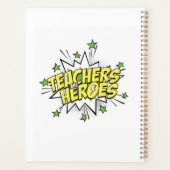 先生スーパーヒーロープランナー プランナー手帳 (裏面)