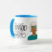 先生スーパーヒーロ賛美ー先生クラシックマグカップ マグカップ (正面左)