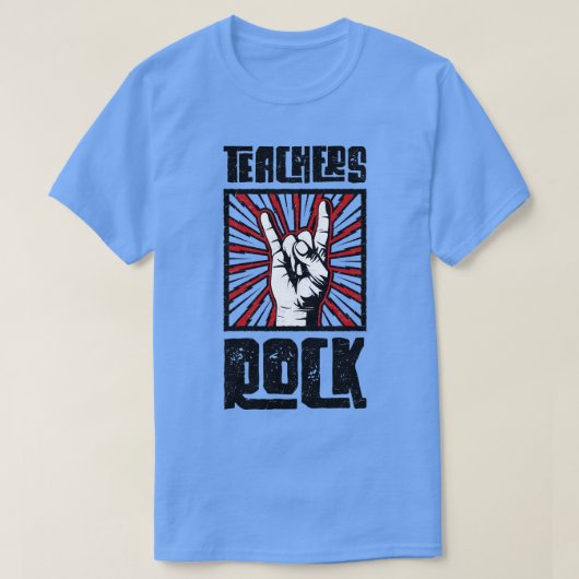 先生ズロックレッドバーンアメリカ Tシャツ (デザイン正面)