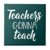 先生ズ·ツ教えリング タイル (正面)