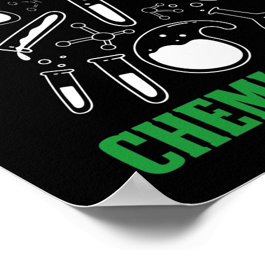 先生チミストリーおもしろいクリスマスプン ポスター (角)