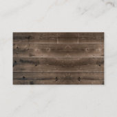 先生チューターキュートアップル&ウォームバーンウッド 名刺 (裏面)