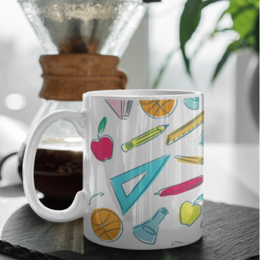 先生ツークラシックルMag コーヒーマグカップ