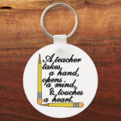 先生テイク キーホルダー (正面)