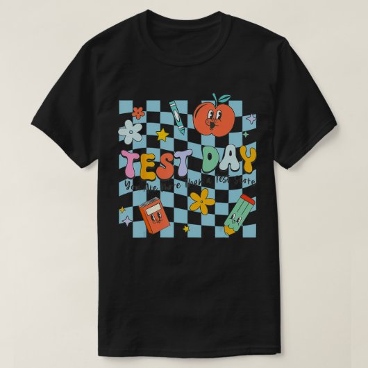先生テスト日テストスコア以上 Tシャツ (デザイン正面)