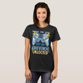 先生テストStaarテスト試験ゲーマーRock The Tes Tシャツ (正面フル)
