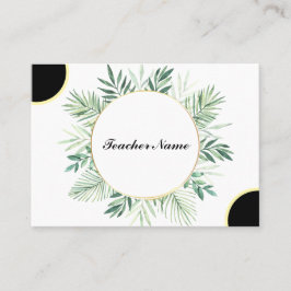 先生テンプレート 名刺