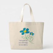 先生デイジートートバッグ ラージトートバッグ (裏面)