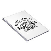 先生デザインは決忘れして違いない ノートブック (右側)