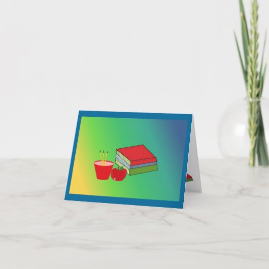 先生デスクアクセサリ シーズンカード (正面)