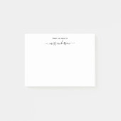 先生トレンディースクリプト名から ポストイット (正面)