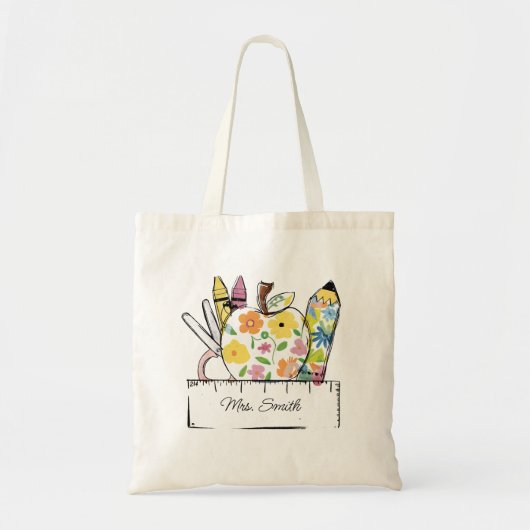 先生トートバッグ新学期 トートバッグ (正面)