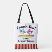 先生トートバッグ – 背面を参照 トートバッグ (裏面)