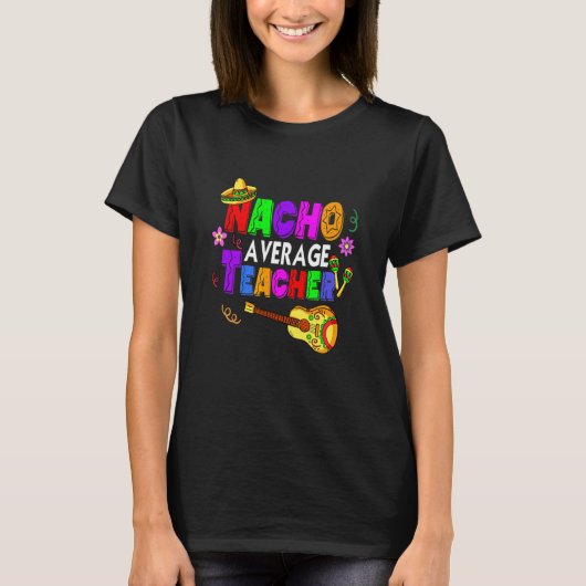 先生ナチョ平均先生教えズシンコデマ Tシャツ (正面)