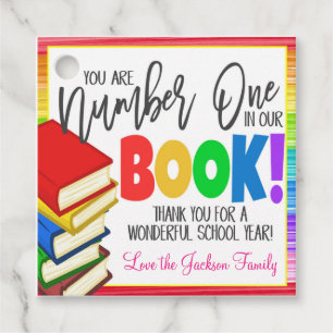 先生ナンバーワンギフトラベル フェイバータグ