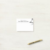 先生ネームデスクノートオーガナイザ ポストイット (デスク上)