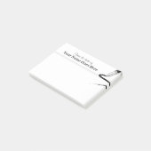 先生ネームデスクノートオーガナイザ ポストイット (アングル)