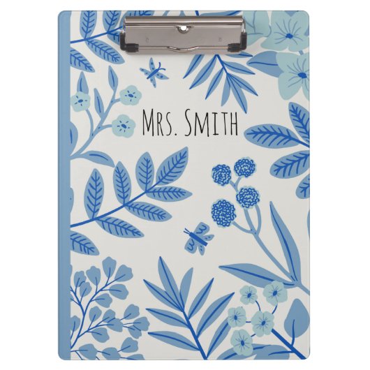 先生ノート,パーソナライズされた先生ギフト,カスタム クリップボード (正面)