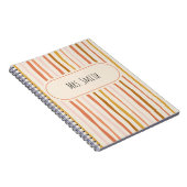 先生ノート,パーソナライズされた先生ギフト,カスタム ノートブック (右側)