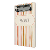 先生ノート，パーソナライズされた先生ギフト，カスタム ミニクリップボード (アングル2)