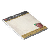先生ノート |ヴィンテージスタイル ノートパッド (アングル)