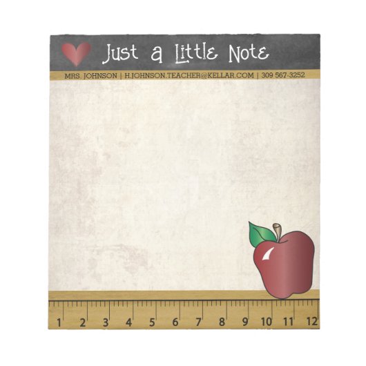 先生ノート |ヴィンテージスタイル ノートパッド (正面)