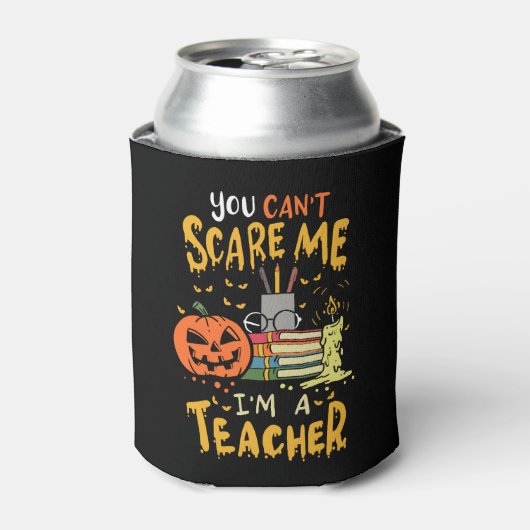 先生ハロウィーン 缶クーラー (缶正面)