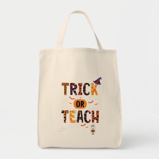 先生ハロウィーンTシャツ トートバッグ (正面)